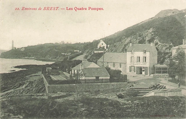 29 CPA - surroundings of BREST - Les Quatre Pumps 63857