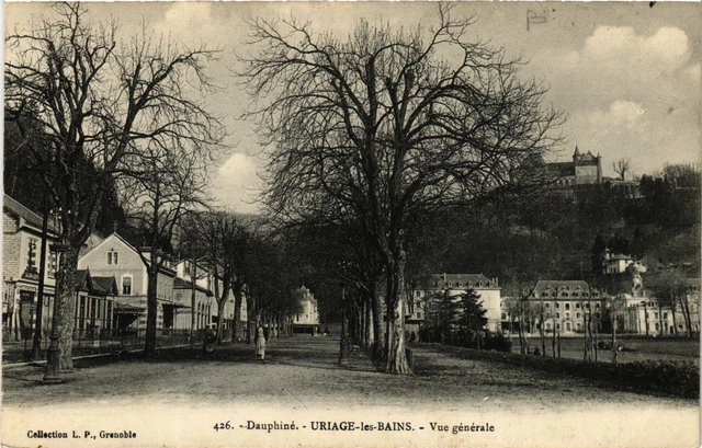 Carte Postale Ancienne - Uriage-les-Bains - Dans Le Parc (Réf. 652708)