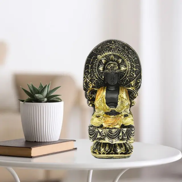 Guan Yin Buddha Statue Collectibles Figurines Meditation Spiritual Yoga