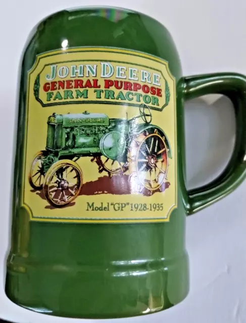 JOHN DEERE Model "GP" 1928-1935 General Purpose Farm Tractor mug Cornell