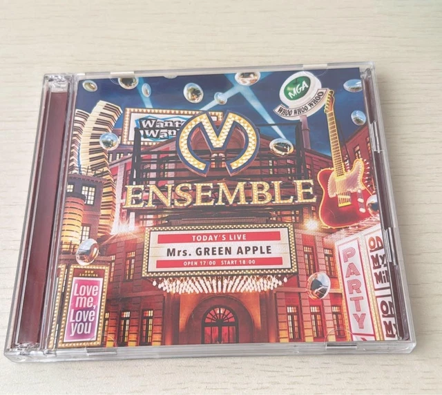 MRS. GREEN APPLE 10 First Limited Edition CD + Blu-ray