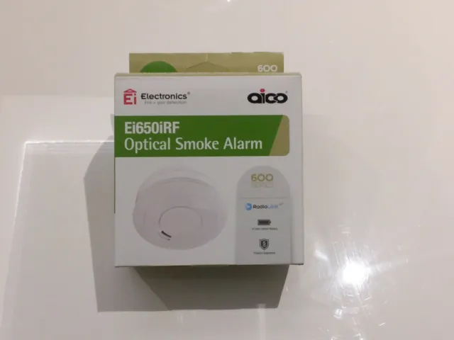 Aico Ei650iRF RadioLink + alarma óptica de humo con fecha 2033
