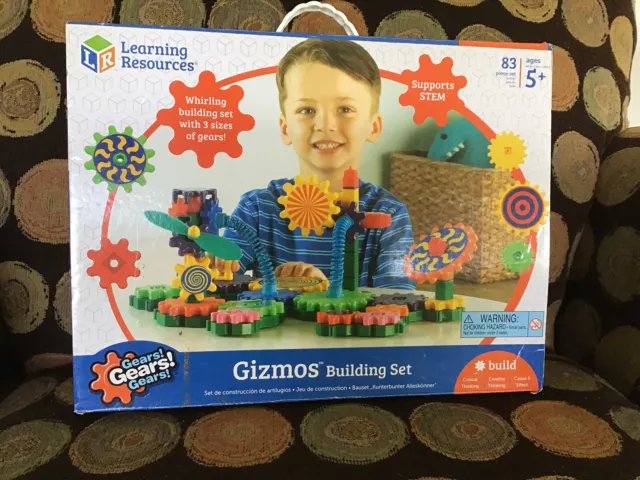 Learning Resources Gears! Gears! Gears! Gizmos Building Set, 83 Pieces