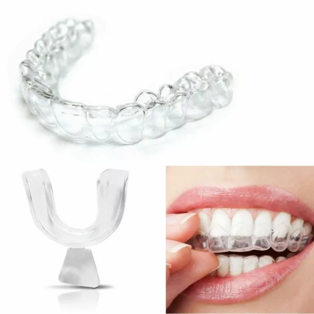 4x Silicone Night Mouth Guard for Teeth Clenching Grinding Dental Sleep Aid AU
