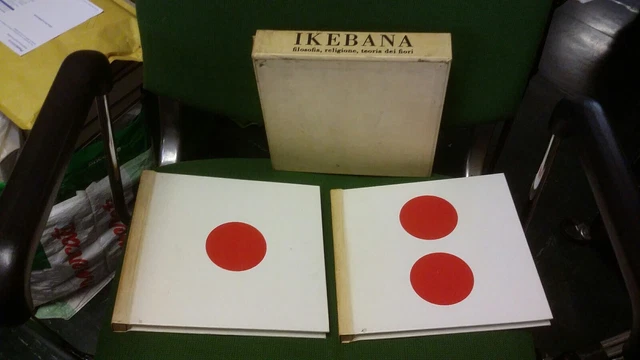 IKEBANA_Filosofia, religione, teoria dei fiori, 1968, De Luca 2 voll, 31mg22