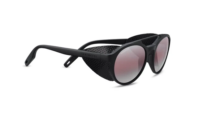 2x Serengeti Leandro Glacier Polarized Sedona Bi Mirror, Satin Black