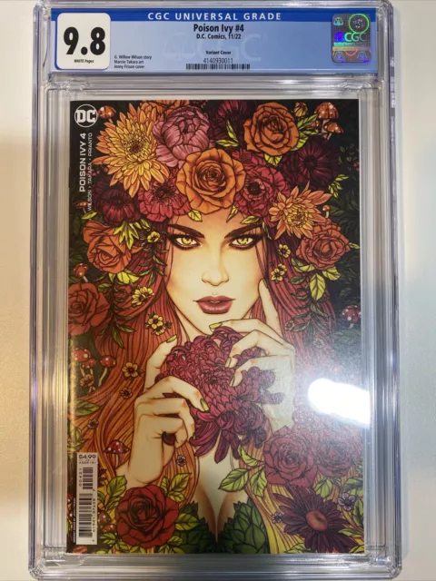 Poison Ivy #4 CGC 9.8 Jenny Frison Variant Cover DC Comics 2022