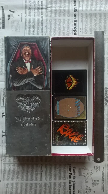 Boite de rangement Cartes Magic MTG / CCG Rage, VTES, Middle-Earth ...