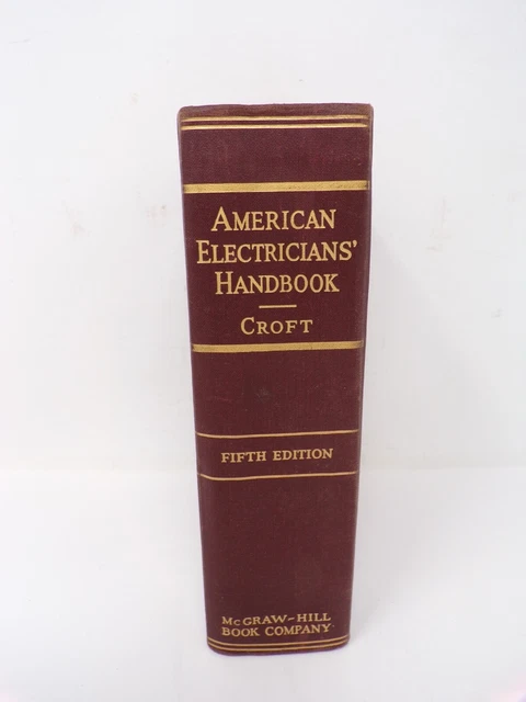 Vtg The Lineman's  Handbook  Kurtz McGraw Hill 1942  601