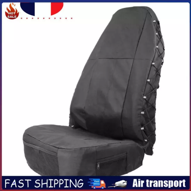 Car Front Seat Cover Auto Seat Protector with Seat Back Organizer FR