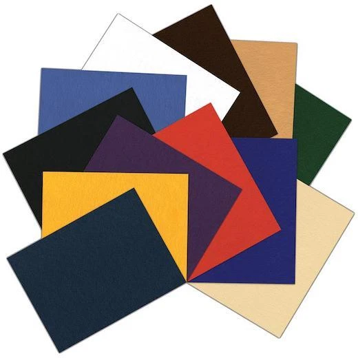 Tela de fieltro clásico arco iris Kunin Eco-Fi de 9""x12"" 12 piezas - básico
