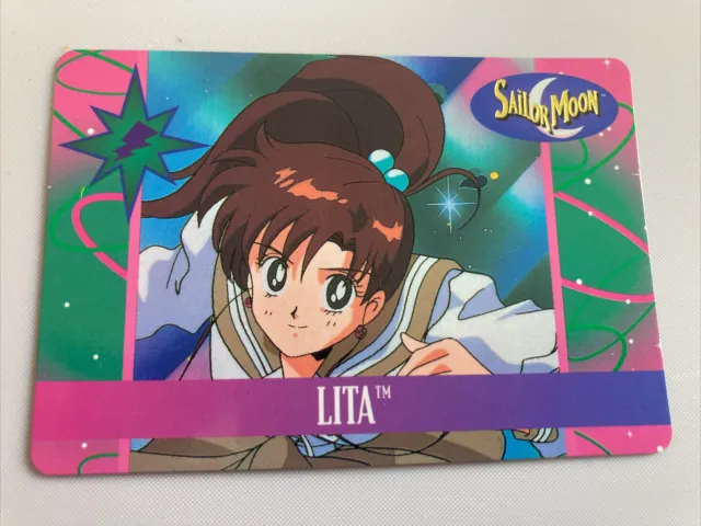 Sailor Moon Lita Trading Card 36 1995 Bandai Vintage English Anime