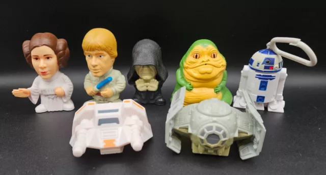 Lot 7 2005 Burger King Star Wars Episode III Kids Meal Toys View Masters