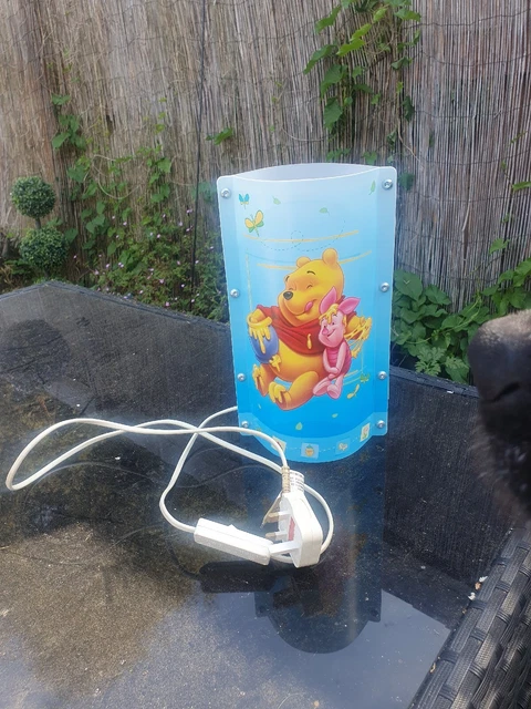 Winnie The Pooh + Lampada Comodino Pigglet ☆ Ragazze Ragazzi Baby Camera Da Letto