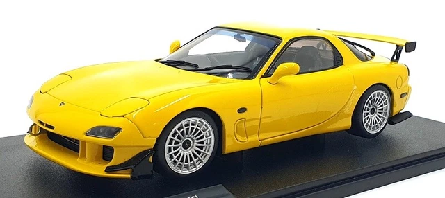Solido Mazda RX7 FD3RS Street Fighters Jaune 1/18 – La Légende Du Drift En Vitrine Solido Mazda RX7 FD3RS Street Fighters Jaune 1/18 – La Légende Du Drift En Vitrine