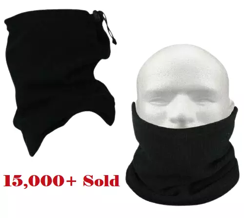 Snood Neck Warmer Scarf Men Winter Thick Fleece Thermal Windproof Balaclava Mask
