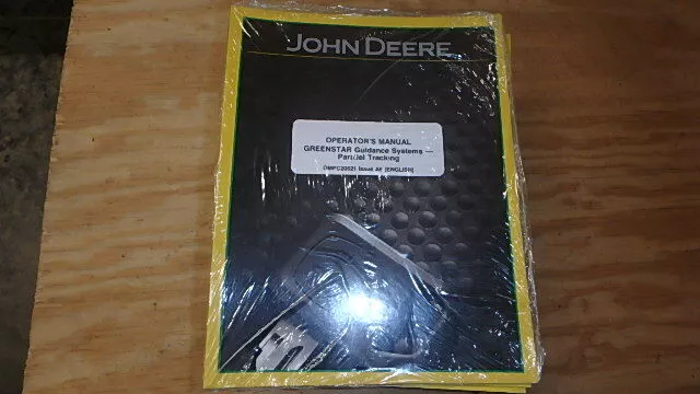John Deere Operators Manual Greenstar Parallel Tracking 91 Pages