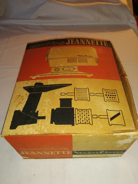 Pièce Détachée Moulinex Jeannette - Ouvre-boîte Et Hachoir - Robot Vintage