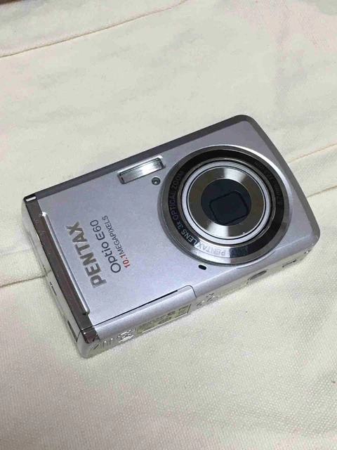 PENTAX OPTIO E60 Compact Digital Camera Tested Working Seller
