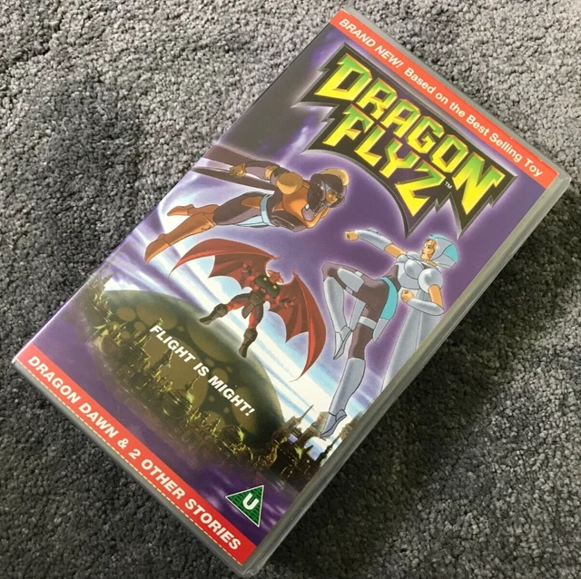 DRAGON FLYZ 1996 Vhs Tape Cartoon Kids Vhs Fully Tested Flight Is