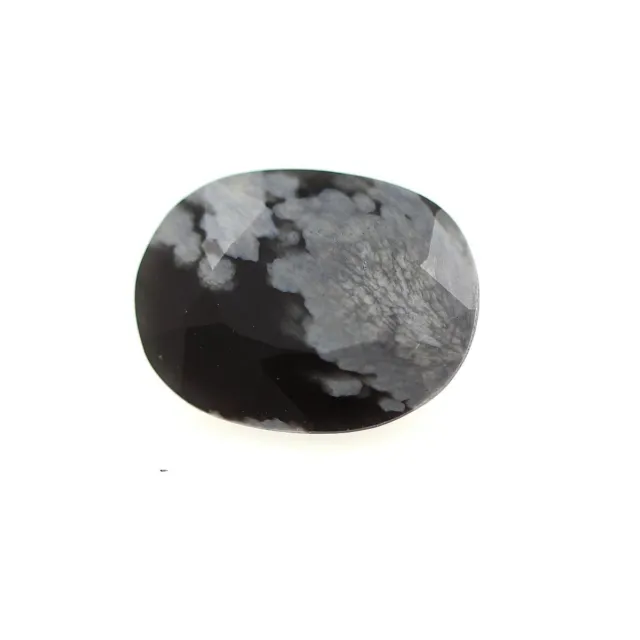 2.17 cts OBSIDIENNE FLOCON DE NEIGE Afrique.