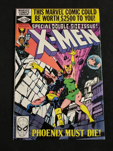 Uncanny X-men 137 Sept 1980 Death of Dark Phoenix Key Marvel