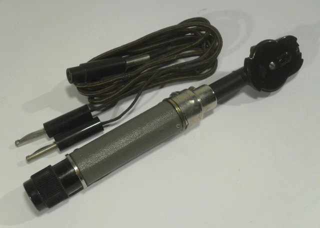 antikes D.R.G.M. OPHTHALMOSKOP Augenspiegelung Oculus R.Wurach Arzt Instrument