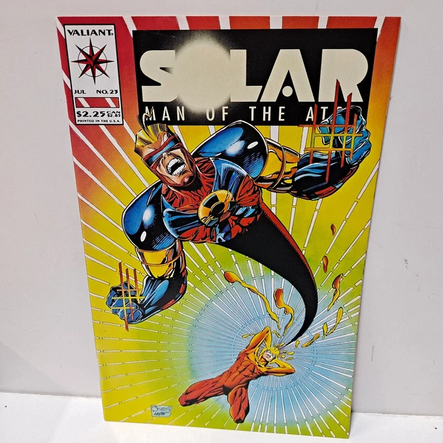 Solar Man of the Atom #23 Valiant Comics VF/NM