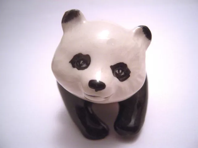 Vintage Beswick Panda Bear Figurine, Original Label, England