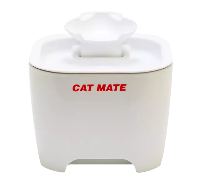 Cat Mate Shell Cat Water Fountain 3L - Cat & Small Dog Drinking Water Fountain