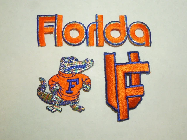 Florida Gators UF PATCH - 6 Inch Tall - Iron On / Heat Seal - Sam & Martha