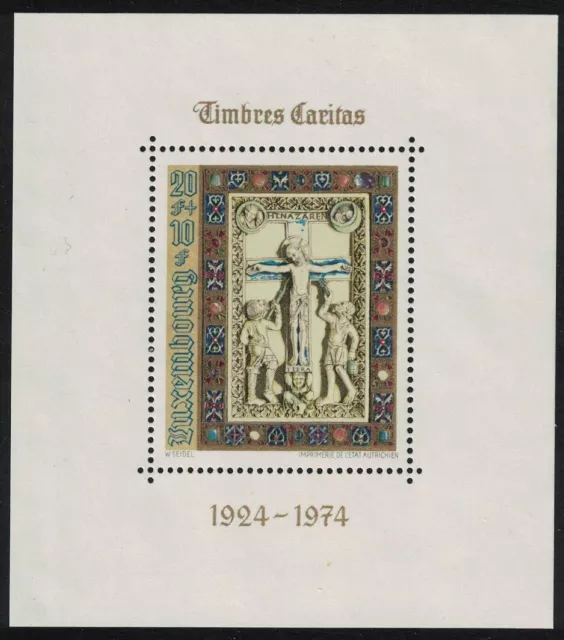Luxembourg Cover from Codex Aureus MS 1974 MNH SG#MS942 MI#Block 9 CV£8.-