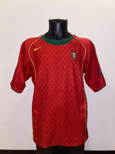 Maglia Shirt Camiseta Portugal Euro 2004 home kit