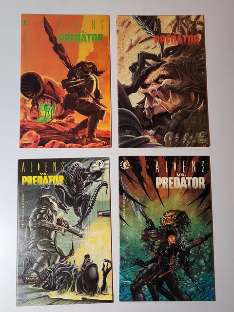 Aliens Vs. Predator #1-4, First Series, Dark Horse Comics 1990 - Nm
