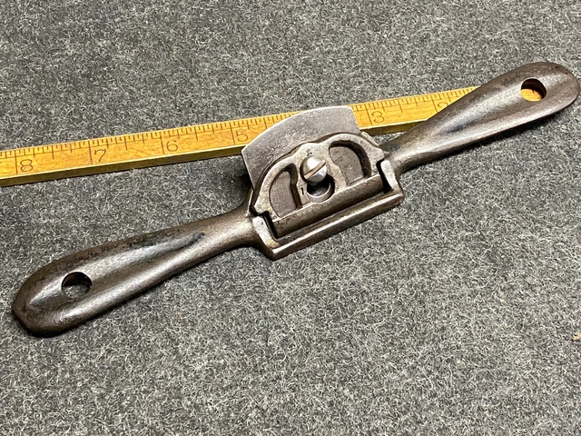 Vintage Flat Bottom Spoke Shave 1-3/4” Cutter Unbranded