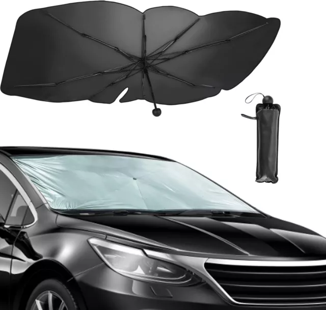 Car Windshield Sun SUV Shade Foldable Umbrella Front Window Cover Visor Umbrella