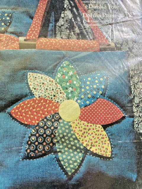 KIT DE BOLSO DE DALIA YOURS VERDADERAMENTE Patchwork patrón de edredón vintage folclórico sin abrir