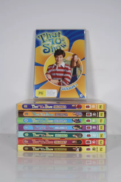 That 70's Show Complete Series Season 1 - 8 DVD 1 2 3 4 5 6 7 8 Region 4 Mila
