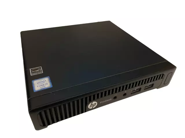 HP ProDesk 400 G2 Mini / Intel Core i3-6100T 3.2 GHz / 8GB DDR4 RAM / 256GB SSD