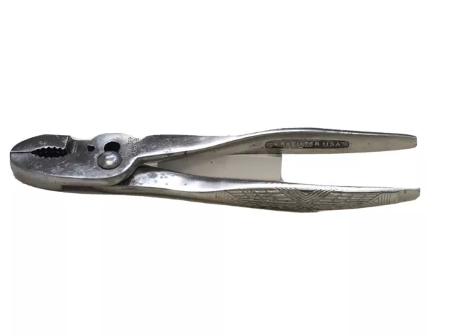KRAEUTER Model 356-8, 8” Long Slip Joint Pliers, Screwdriver Tip USA 🇺🇸
