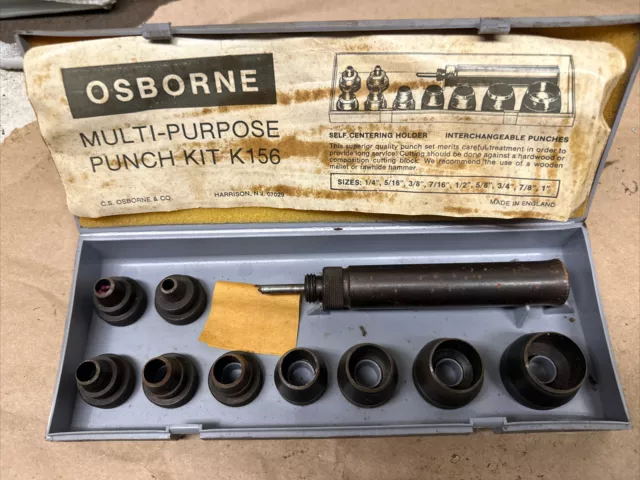 Osbourne Multi Purpose Punch Kit K156