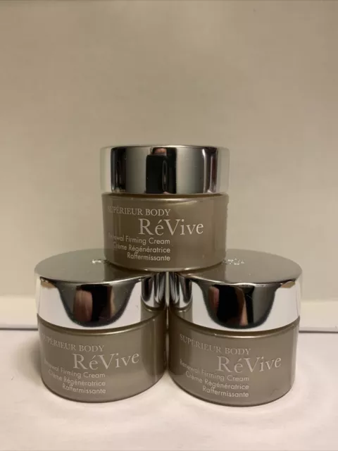 10 x ReVive Superieur Body Renewal Firming Cream 0.33oz / 10g Each New