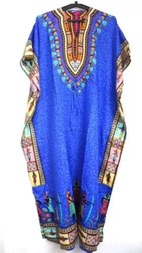 Kaftan Dress Maxi Long Size Women Plus Loose Casual Boho Womens Caftan Free Size