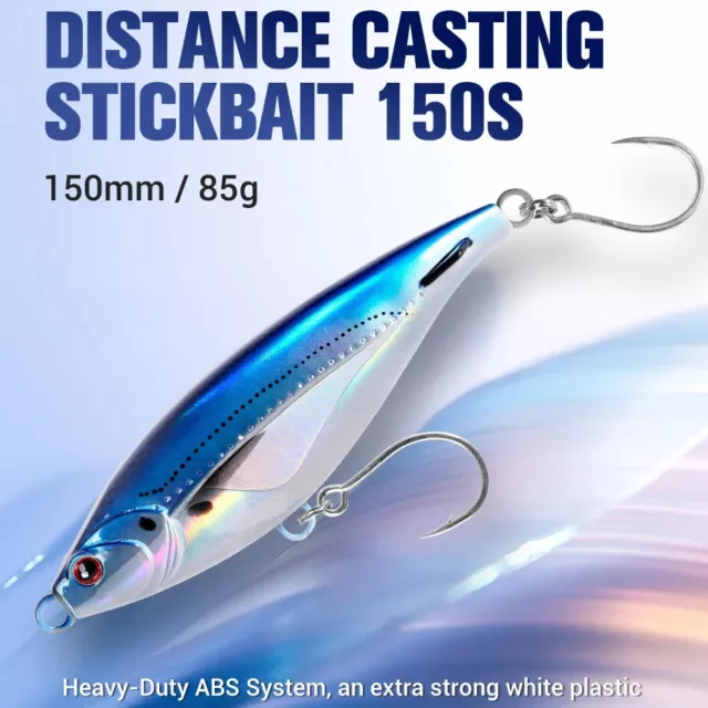 GUMI BAIT GT Stickbait Pencil Swimbait Saltwater Big Game Fishing Lure 95g  210mm $24.99 - PicClick