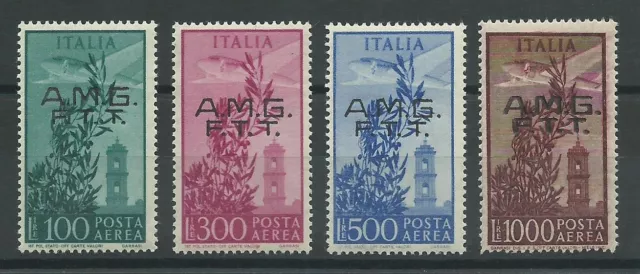 1948 Trieste A Amg-Ftt Flugpost Serie Capitol 4 Val Neu MNH MF23207