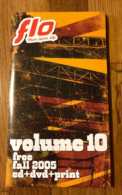 Vintage 2005 FLO VOLUME 10 MIX CD SHOW DVD & CATALOG MUSIC SPORTS LIFE