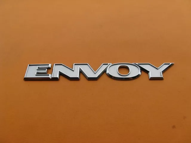 02 03 04 Gmc Envoy Rear Lid Tail Gate Side Door Emblem Logo Badge Sign Oem 38129