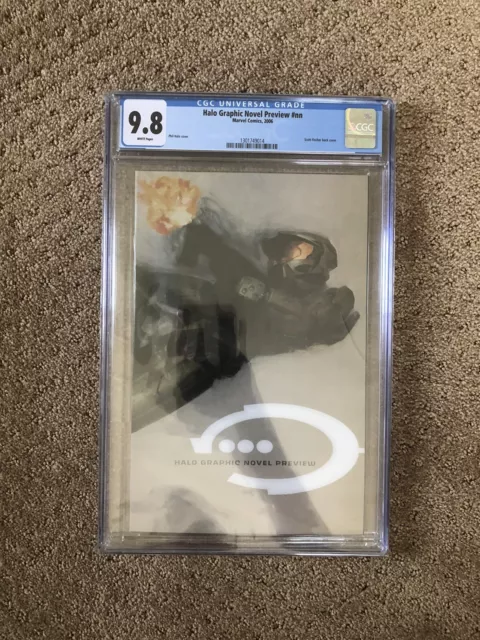 Halo Graphic Novel Preview #nn CGC 9.8 2006 1st App Master Chief In A Comic Rare