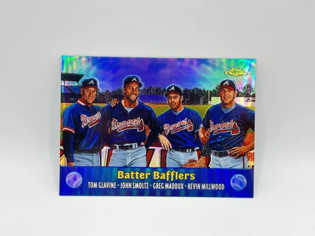 2000 Topps Chrome Batter Bafflers Refractor #TC2 Braves