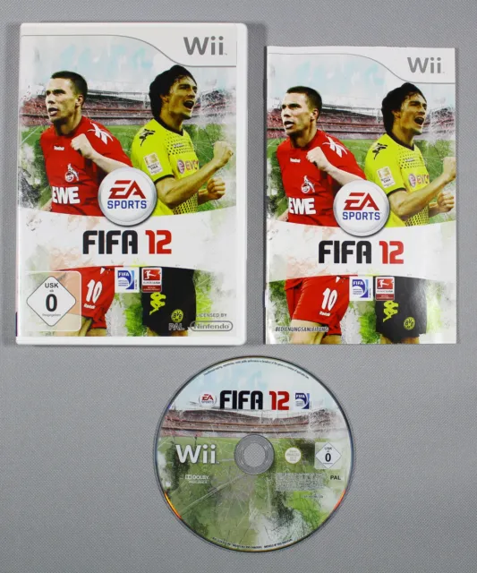 FIFA 12 - Wii, TOP Zustand, mit Handbuch